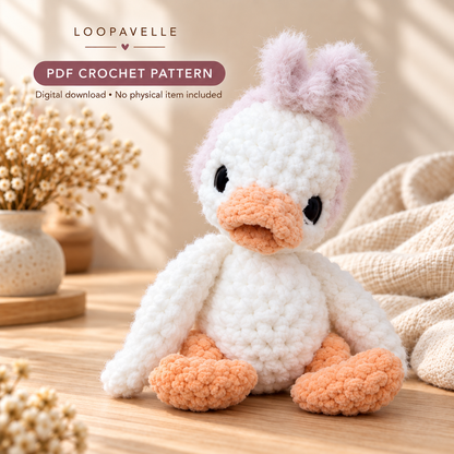 Little Duckling Crochet Pattern – Amigurumi PDF