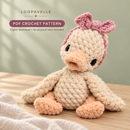 Little Duckling Crochet Pattern – Amigurumi PDF