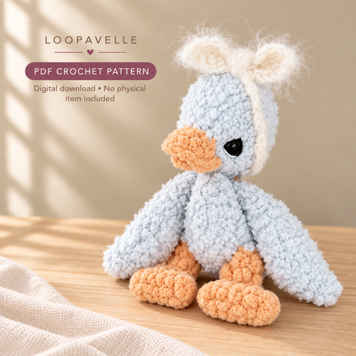 Little Duckling Crochet Pattern – Amigurumi PDF