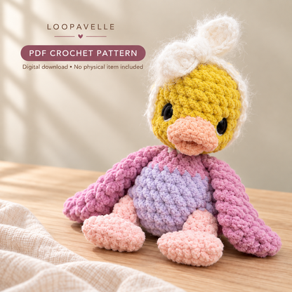 Little Duckling Crochet Pattern – Amigurumi PDF